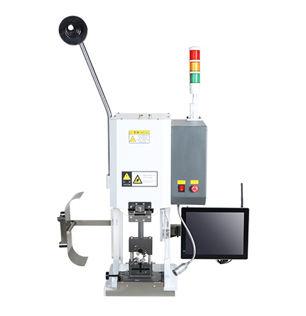 桌面智能伺服端子壓接機