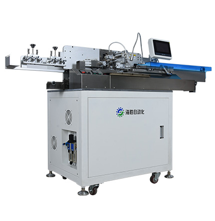 全自動雙頭沾錫機（夾臂拉線式）