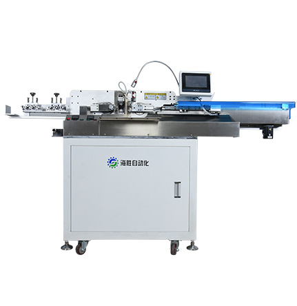 全自動雙頭沾錫機（夾臂拉線式）